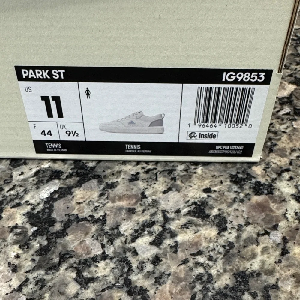 Adidas White and Light Blue Sneakers NWT 11